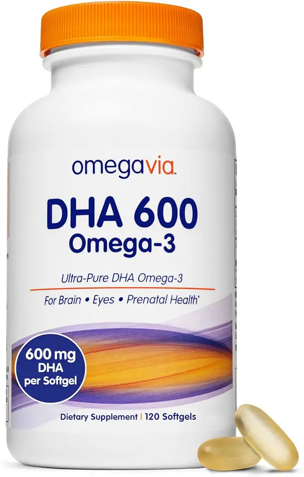 600 mg DHA Omega-3 Softgels E6927