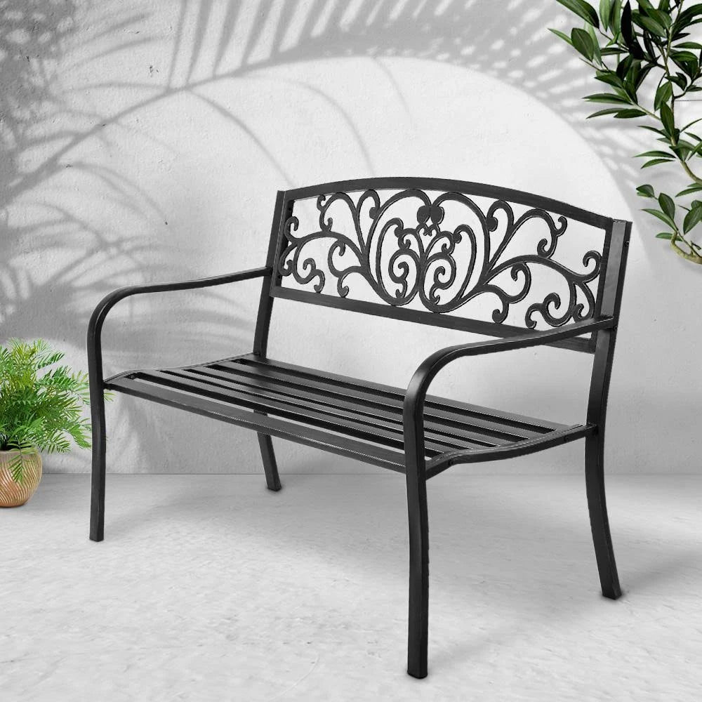 Cast Iron Garden Bench S11262