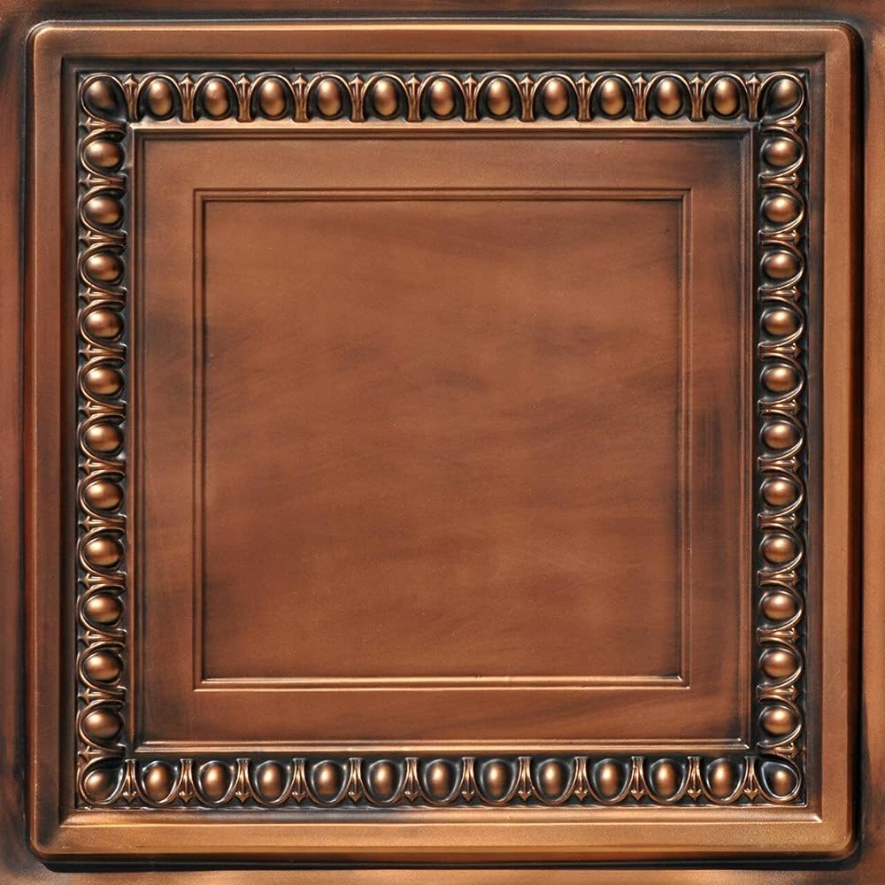 PVC 2' x 2' Glue-up or Lay-in Ceiling Tile, White Matte, 25 V5347
