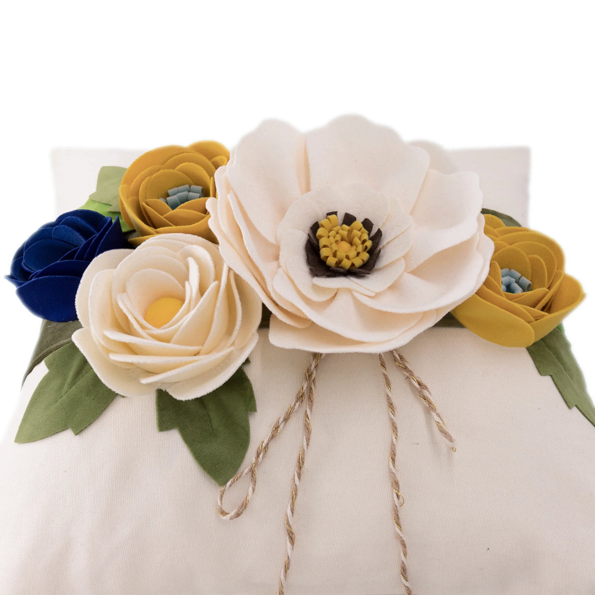 Colorful 18x18inch Floral Throw Pillow E49751