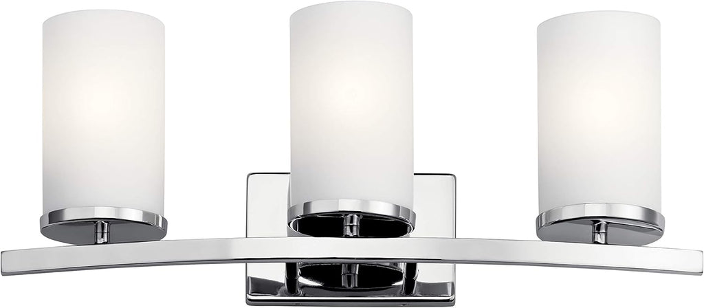 3 Light Vanity Light Brushed Nickel B53159