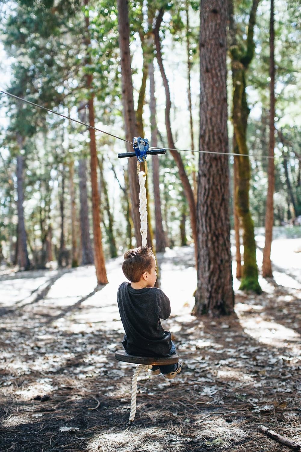 Zip Line Kit with Seat & Carabiner C714