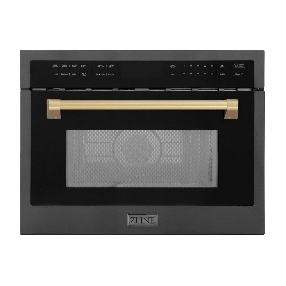 24 Built-in Convection Microwave Oven Black Stainless Steel F59602