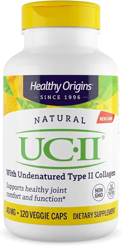 40 mg Undenatured Type II Collagen 120 Veggie Caps U84636