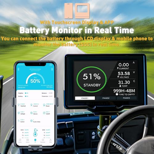 12V 100Ah LiFePO4 Deep Cycle Battery with Bluetooth K4630