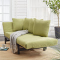 Convertible Outdoor Daybed Sofa Green Cushion Z663