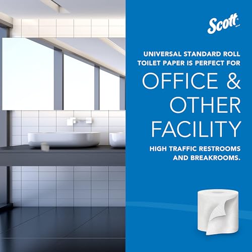 100% Recycled Fiber 2-Ply White Toilet Paper Z7563