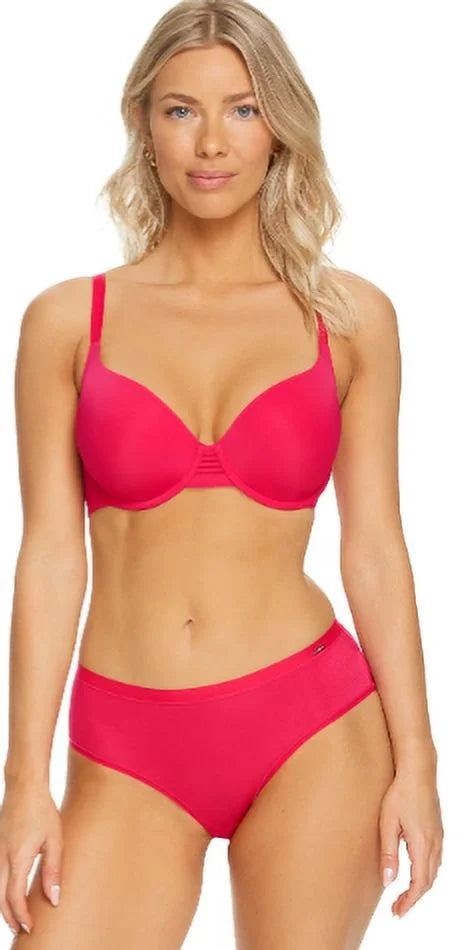 Bright Pink Back Smoother Bra F1366