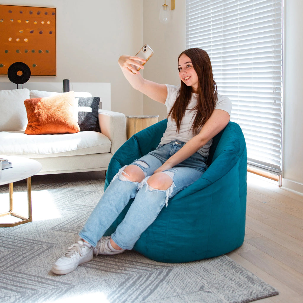Navy Smartmax Bean Bag Chair N1897