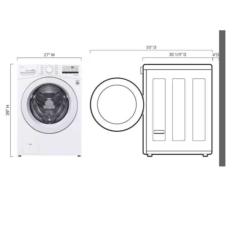 4.5 Cu. Ft. Front Load Washer with Coldwash Technology Z623949
