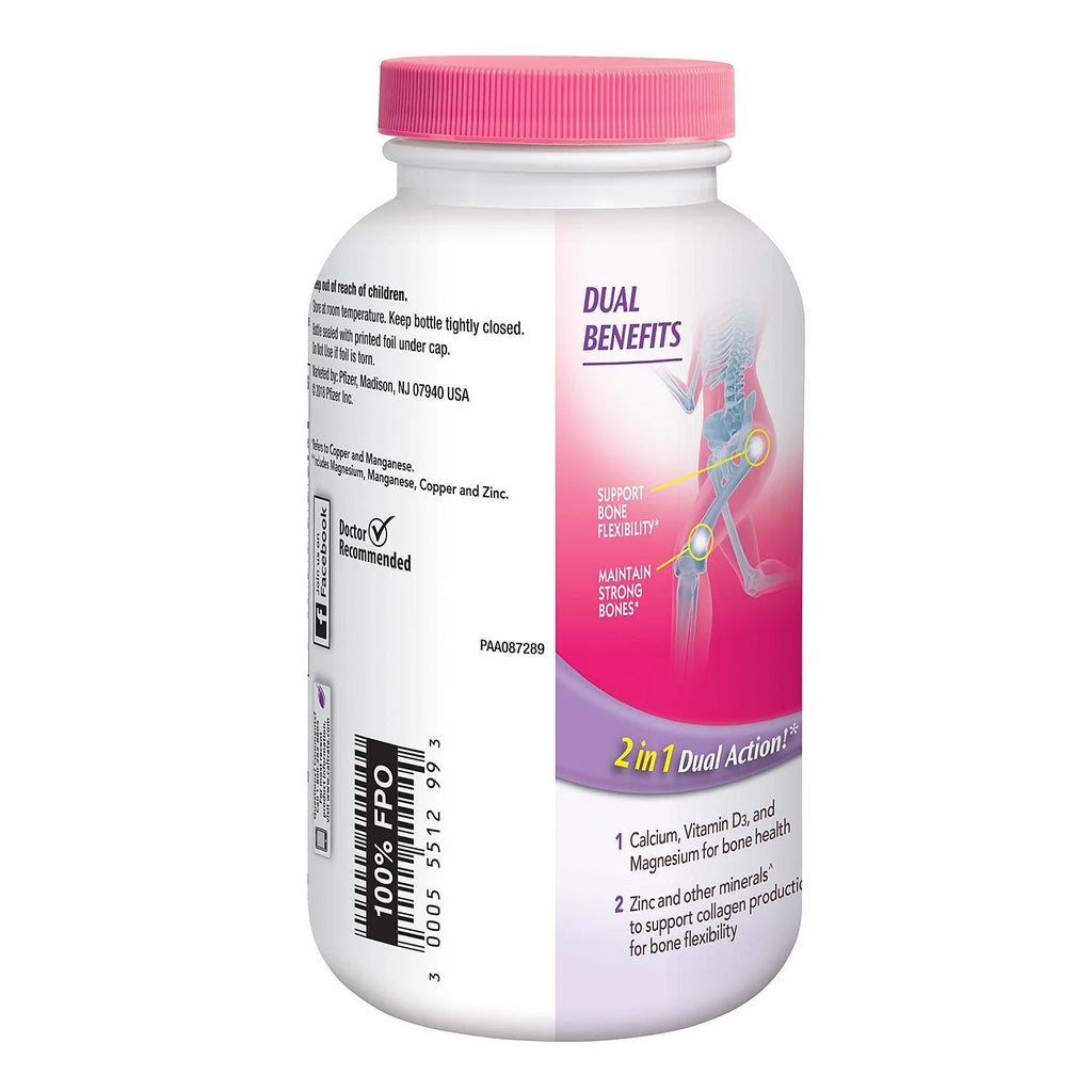 Calcium & Vitamin D3 Supplement Tablet 600 mg 320 ct Y46685