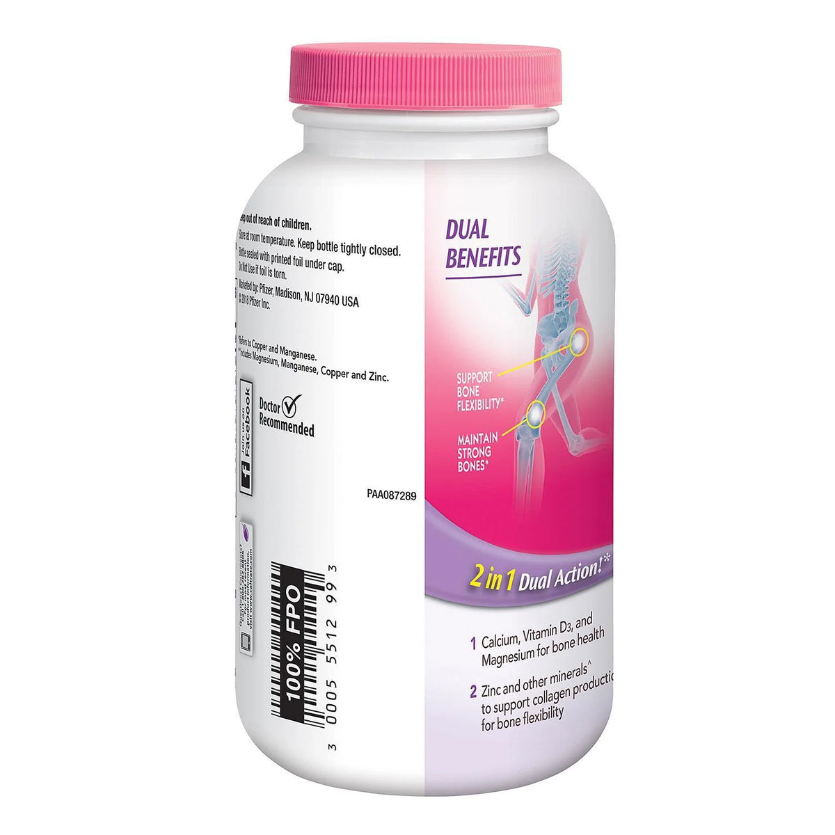 Calcium & Vitamin D3 Supplement Tablet 600 mg 320 ct Y46685