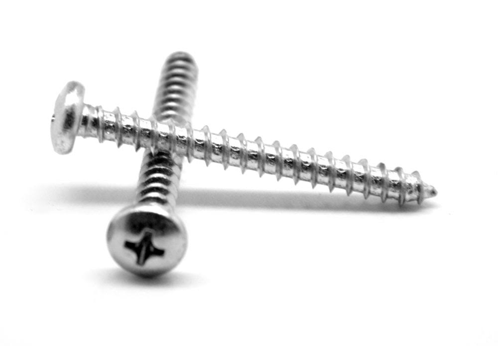 1/4 Sheet Metal Screw Phillips Pan Head Zinc Plated O472411