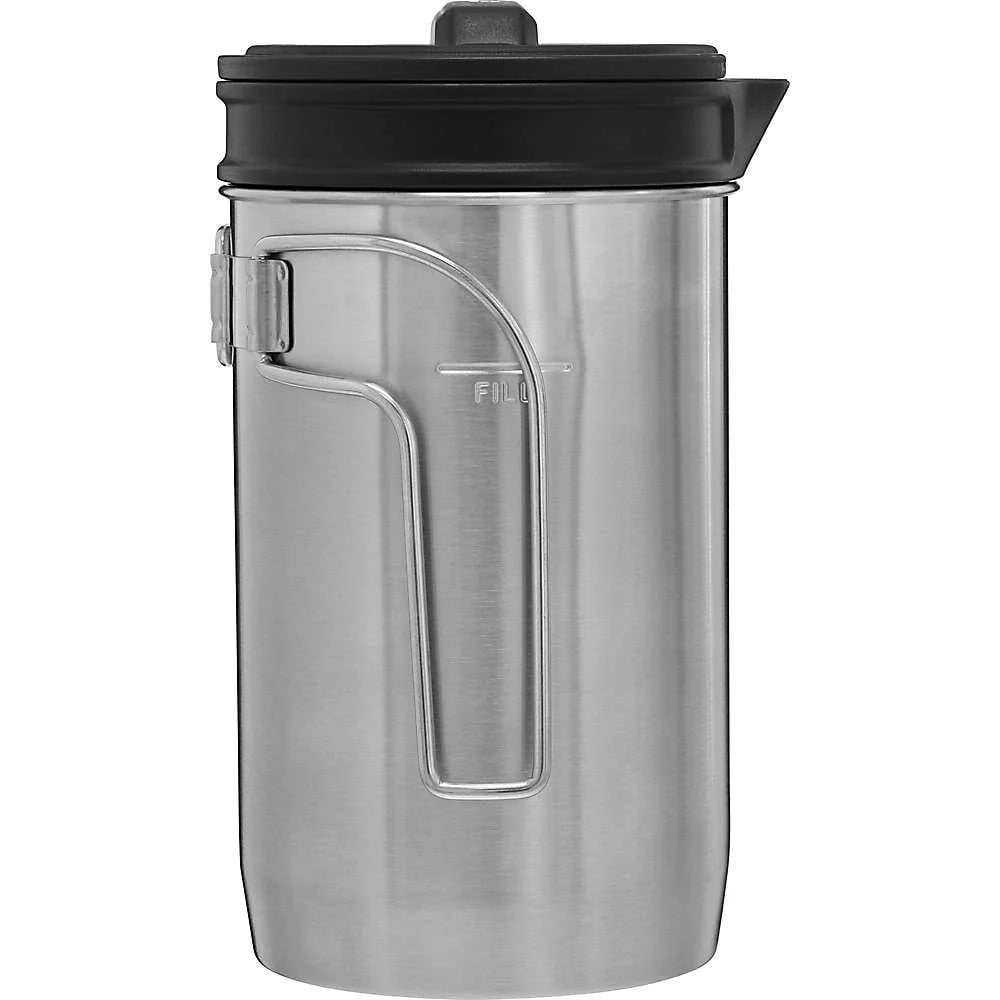 Stainless Steel Camping French Press Coffee Maker, 32 oz C964929