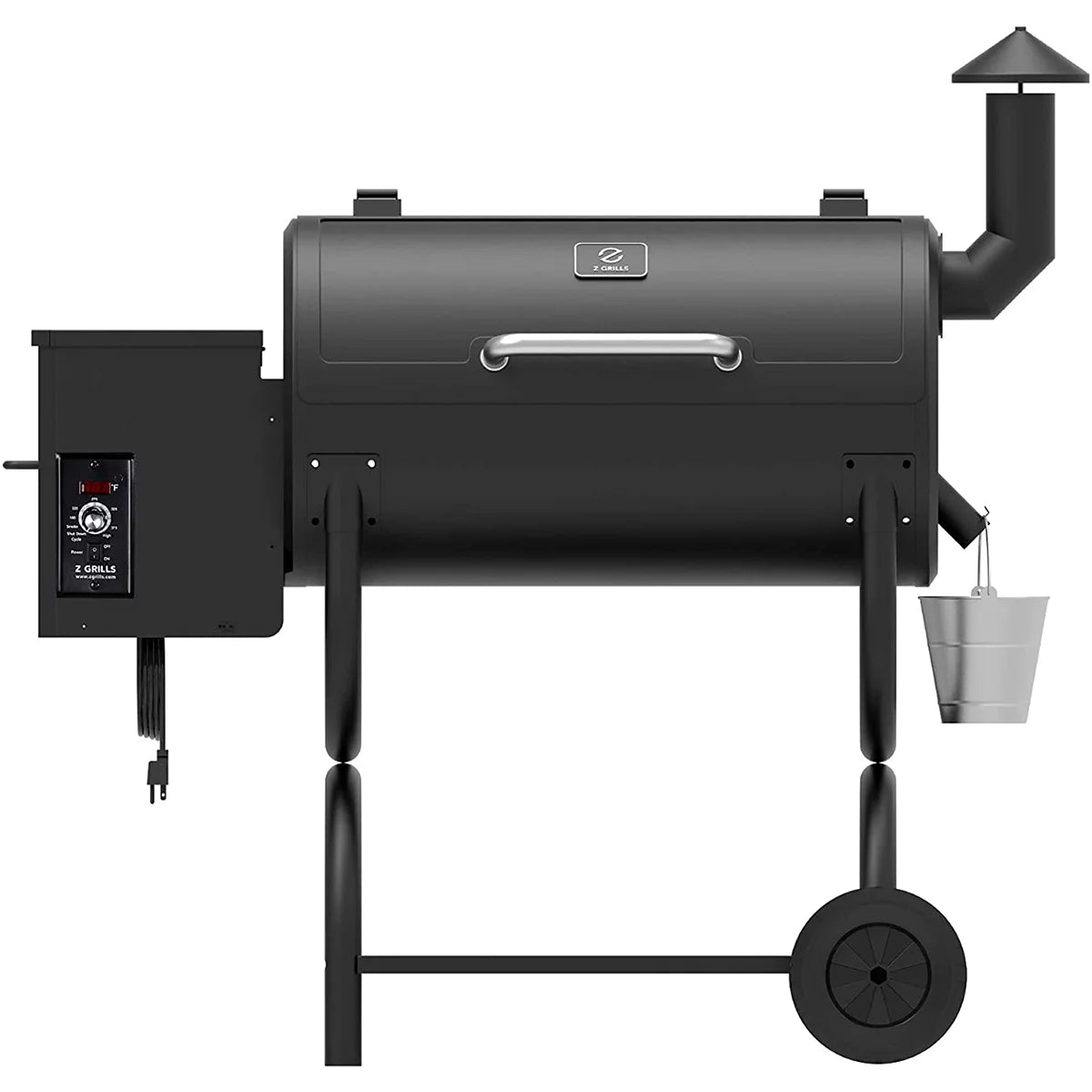 Wood Pellet Grill & Smoker 8-in-1 with Automatic Temperature Control T261111