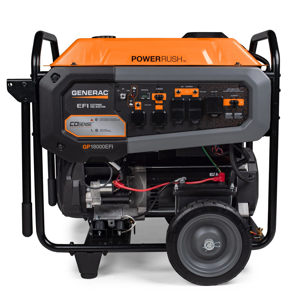 18000 Watt Electric Start Gas Powered Portable Generator O3466
