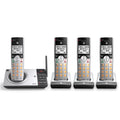 Silver/Black Cordless Phone with 4 Handsets I815