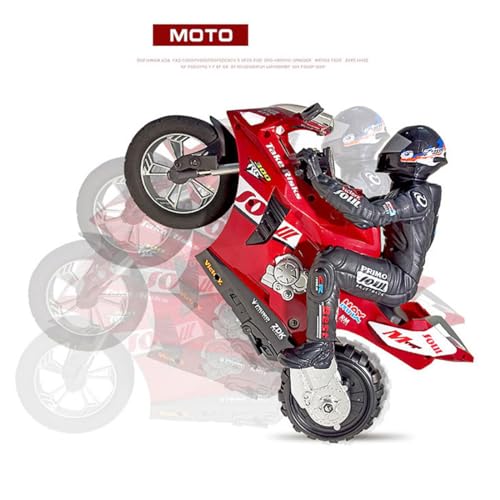 Remote Control Dual-Motor Self-Balancing Motorcycle 2.4G 1/6 Blue W342775