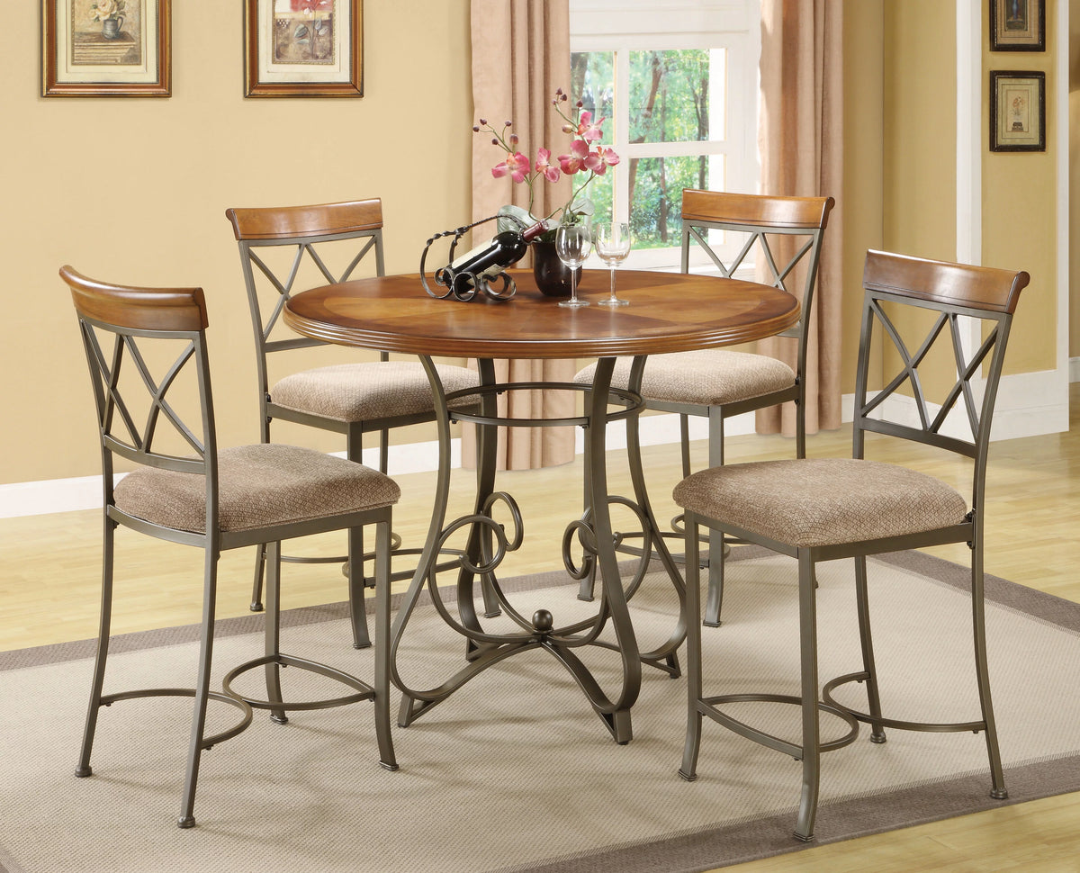 5 Piece Counter Height Dining Set A17129