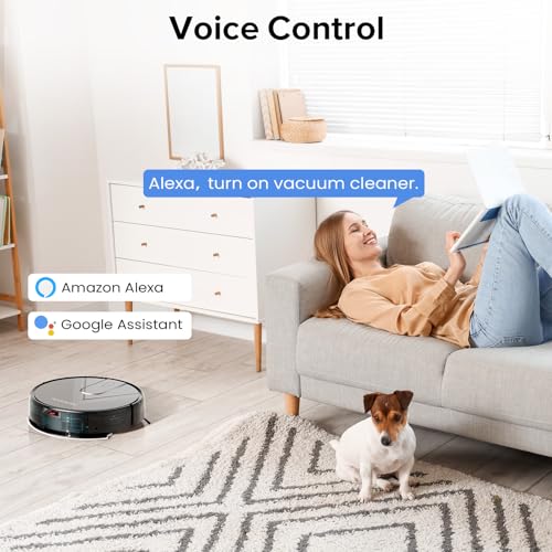 Robot Vacuum and Mop Combo with 4000Pa Suction N647