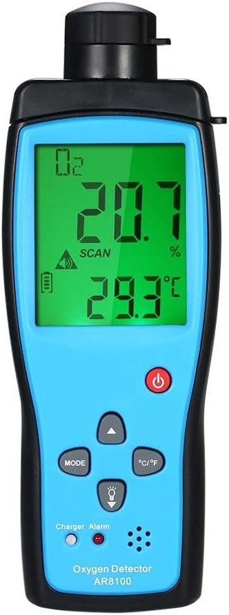 Oxygen Gas Meter Digital O2 Tester R79522