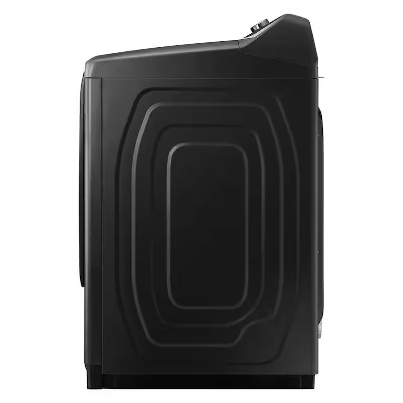 7.4 cu. ft. Vented Smart Front Load Gas Dryer with Steam Sanitize+ in Brushed Black U213