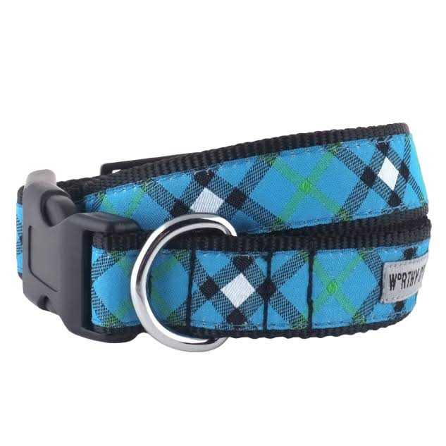 Plaid Dog Collar N566