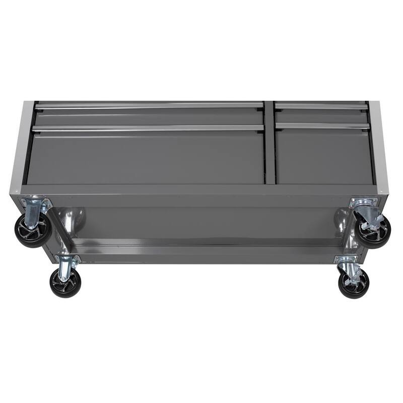 52 in. Gloss Gray Mobile Workbench Tool Chest T3634