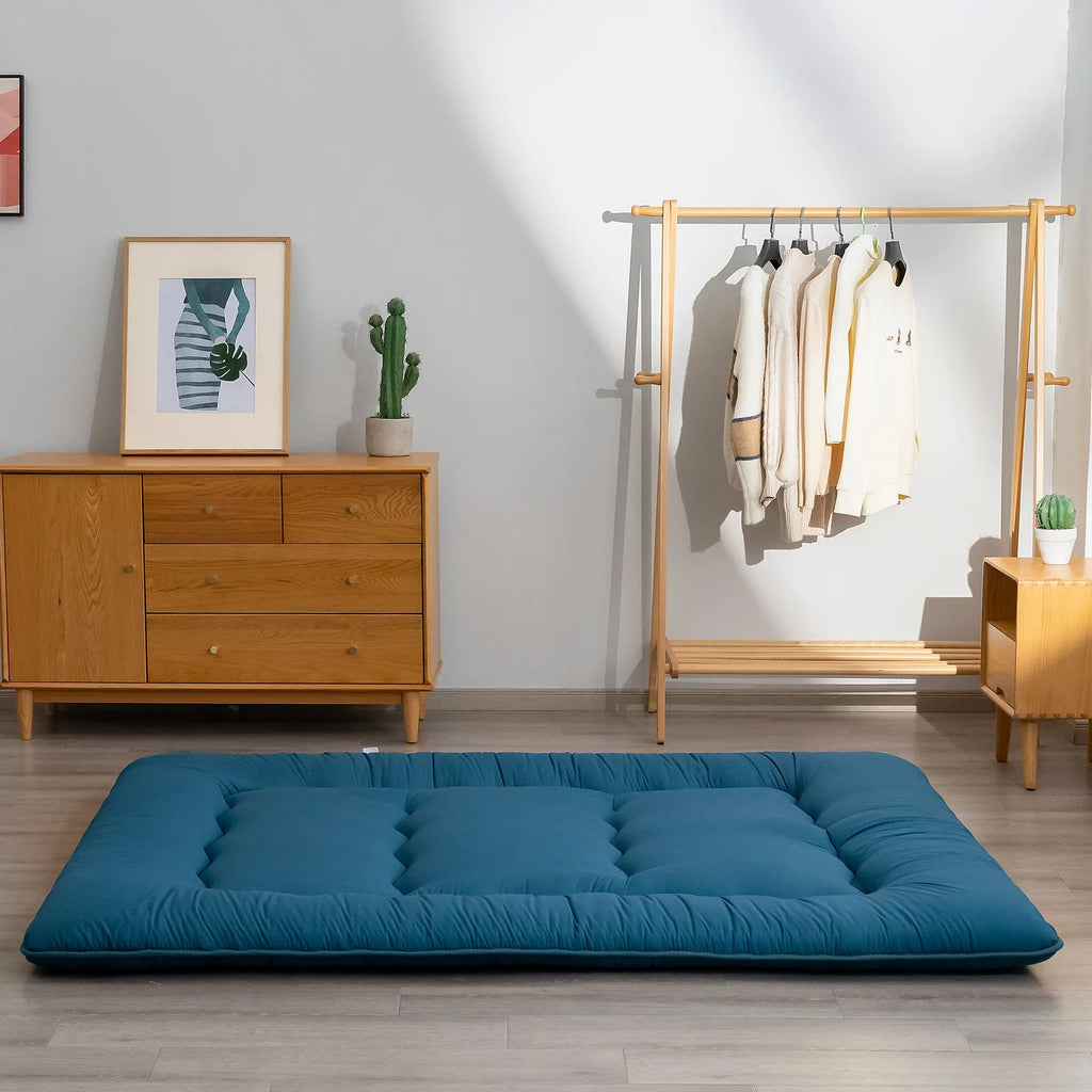 Black Twin Size Japanese Floor Futon Mattress Q7765