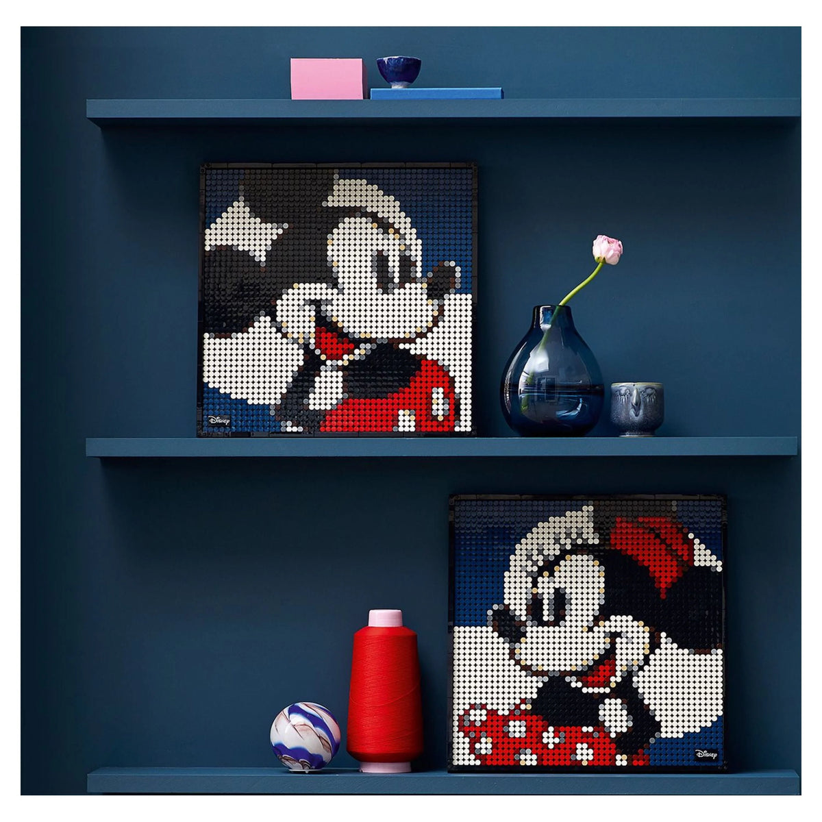 Mickey Mouse Wall Decor Set 2,658 Pieces P7514
