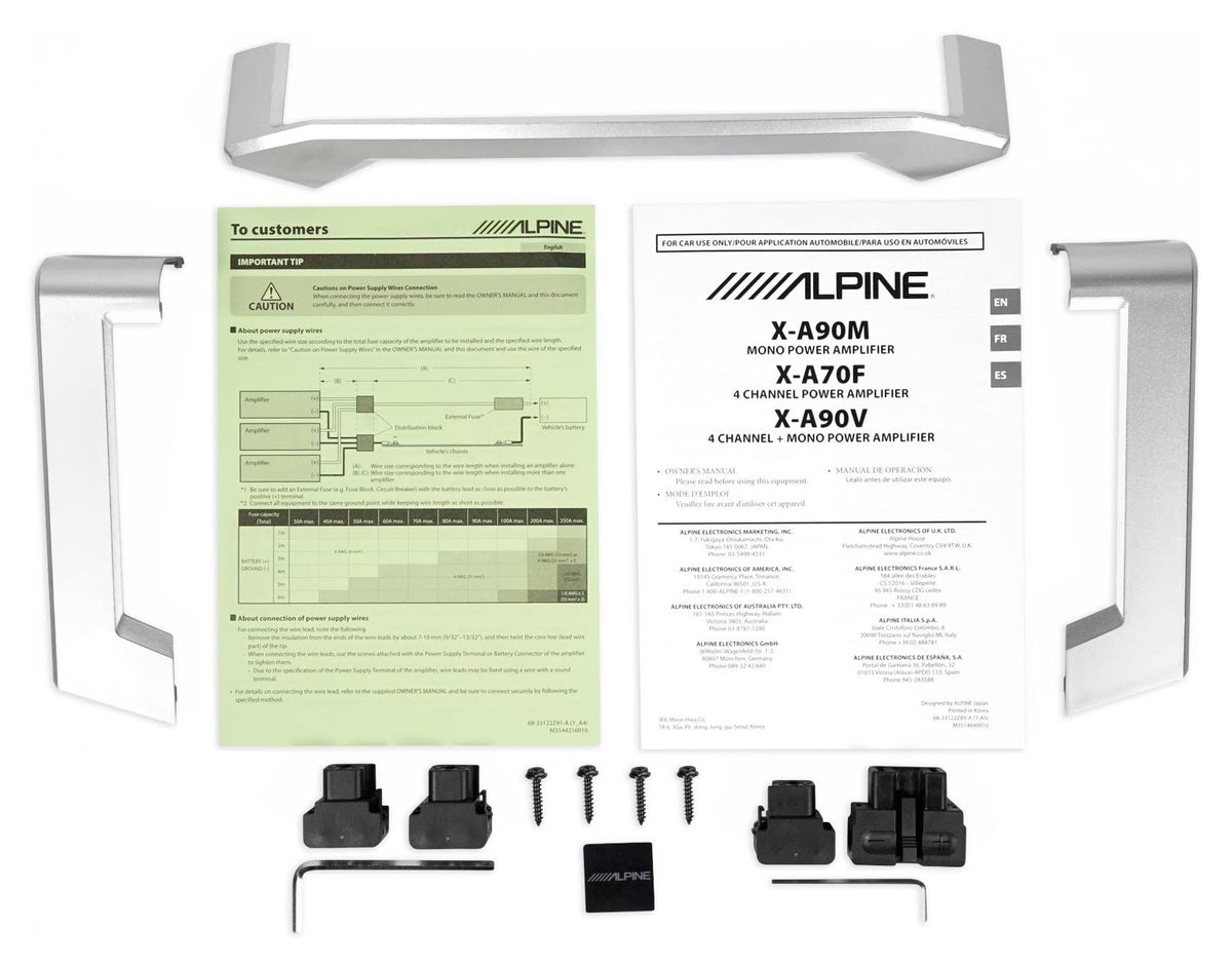 5-Channel Car Amplifier W587