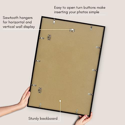 White 4x6 Picture Frame with Shatter Resistant Glass I98616