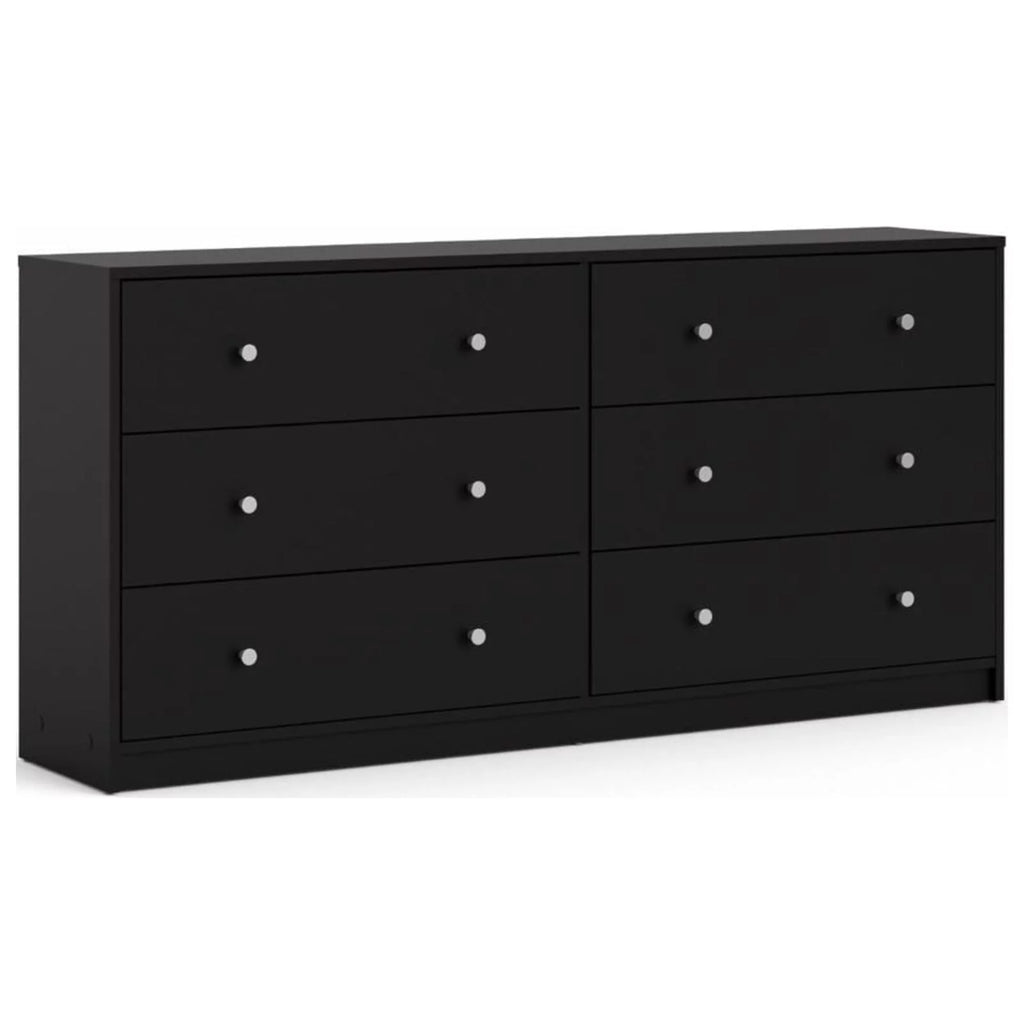 6 Drawer Double Dresser J28001