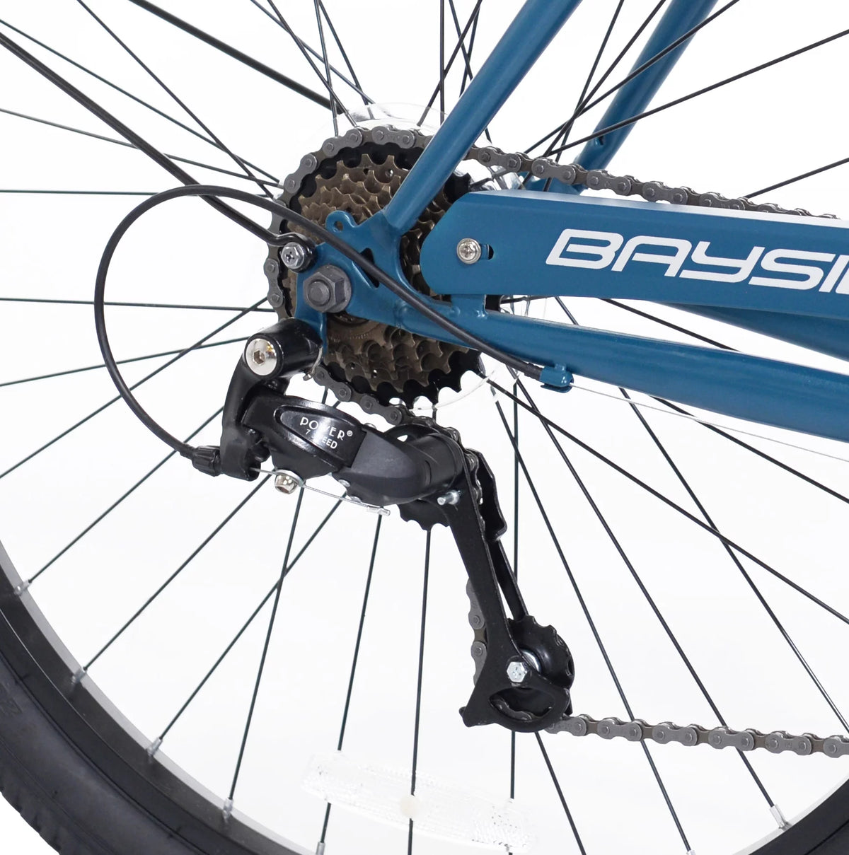 26 in. Gray Cruiser Bike A352