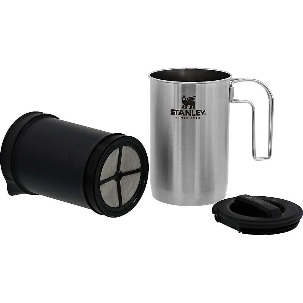 Stainless Steel Camping French Press Coffee Maker, 32 oz C964929