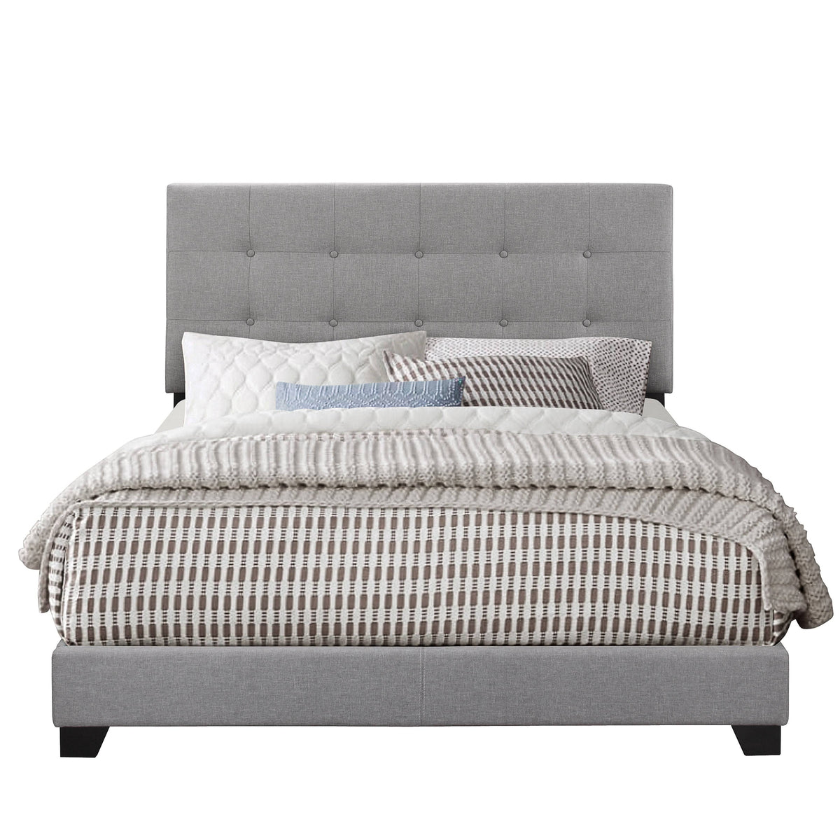 Queen Upholstered Platform Bed K5633
