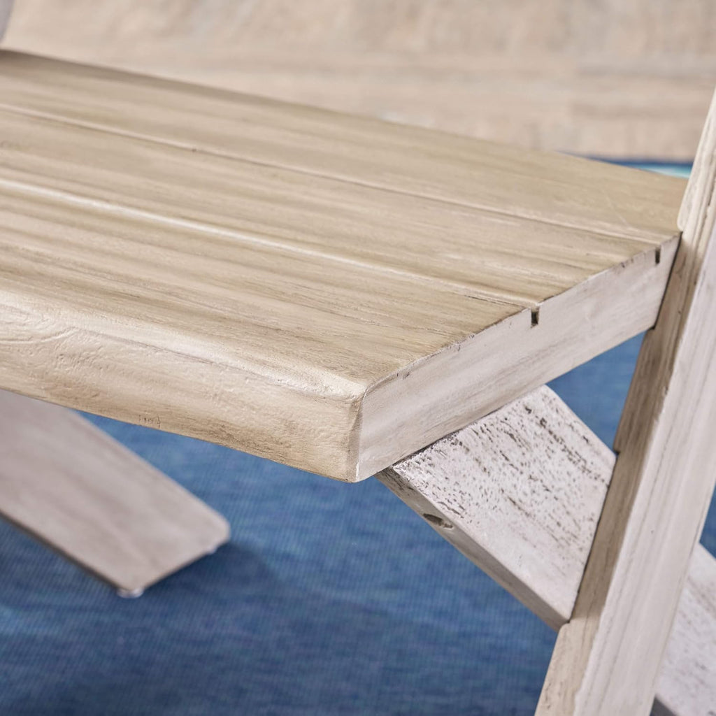 Acacia Wood Chairs Set of 2 L973