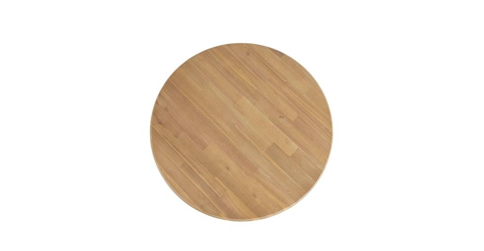 Round Acacia Coffee Table X2779