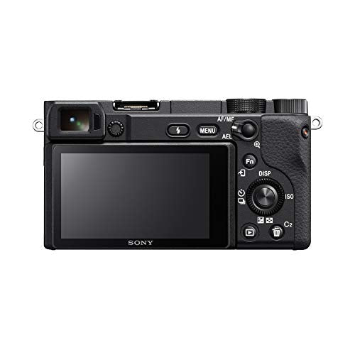 Black Compact APS-C Mirrorless Camera with 16-50mm Lens Q875566
