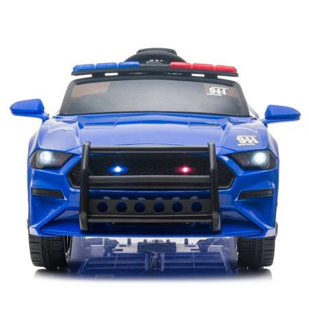 12 Volt Ride on Police Car with Remote Control A2204