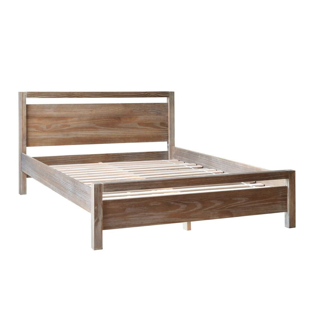 Queen Platform Bed Acacia H227