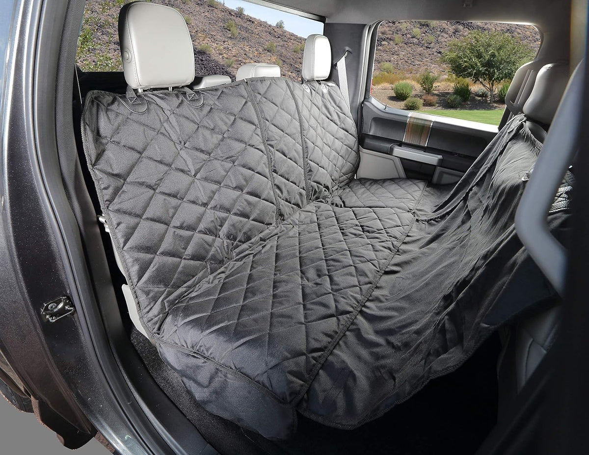 Crew Cab Rear Bench Seat Cover with Hammock U60206