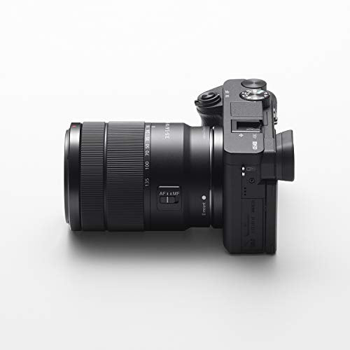 Black Compact APS-C Mirrorless Camera with 16-50mm Lens Q875566