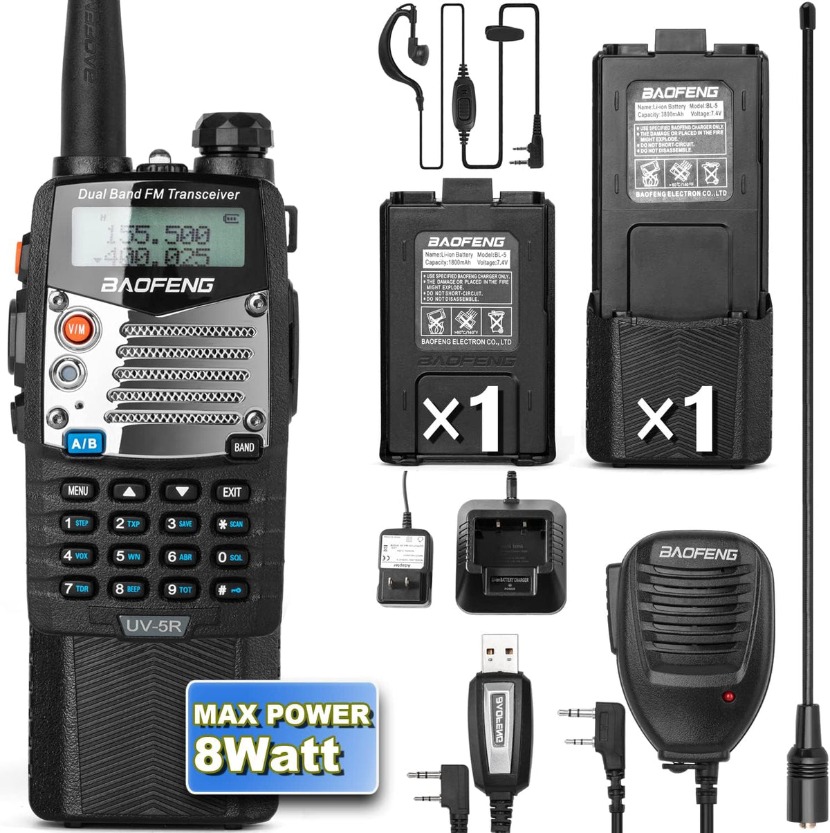 Dual-Band Handheld Walkie Talkies 3 Pack L830390