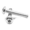 M5 x 0.80 x 12 Machine Screw 6 Lobe Pan Head Zinc Plated U883