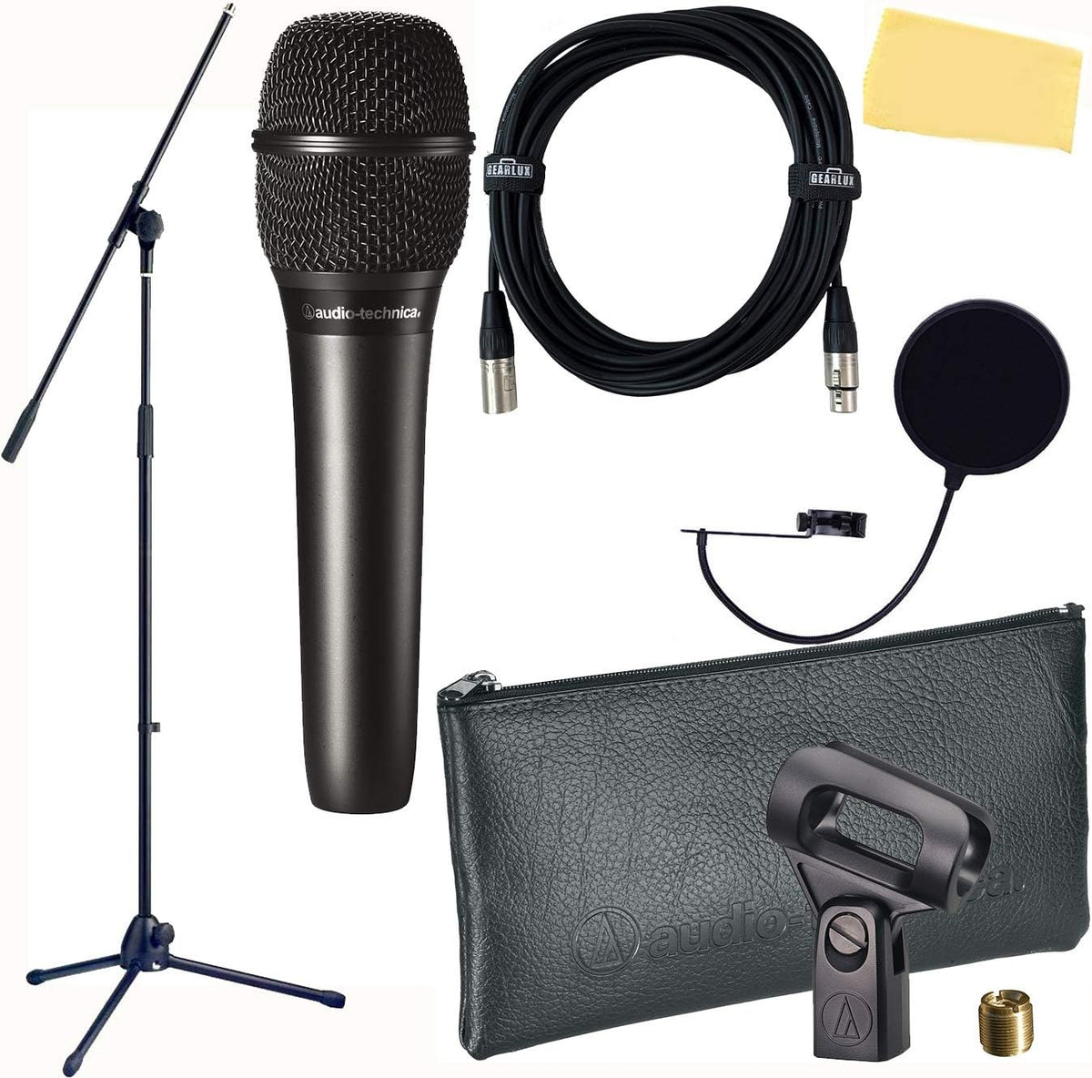 Multi-Pattern Condenser Microphone with Pop Filter and XLR Cable G150313