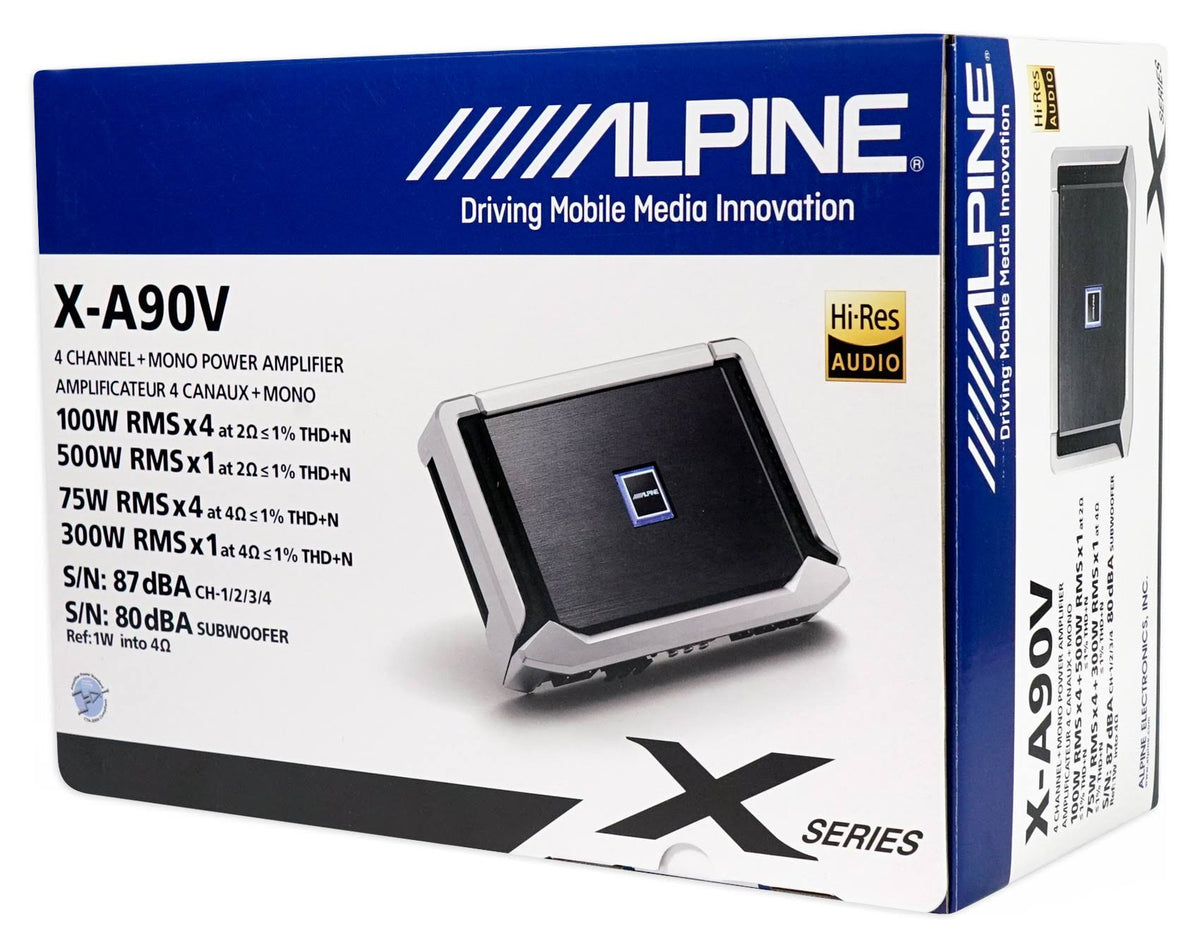 5-Channel Car Amplifier W587