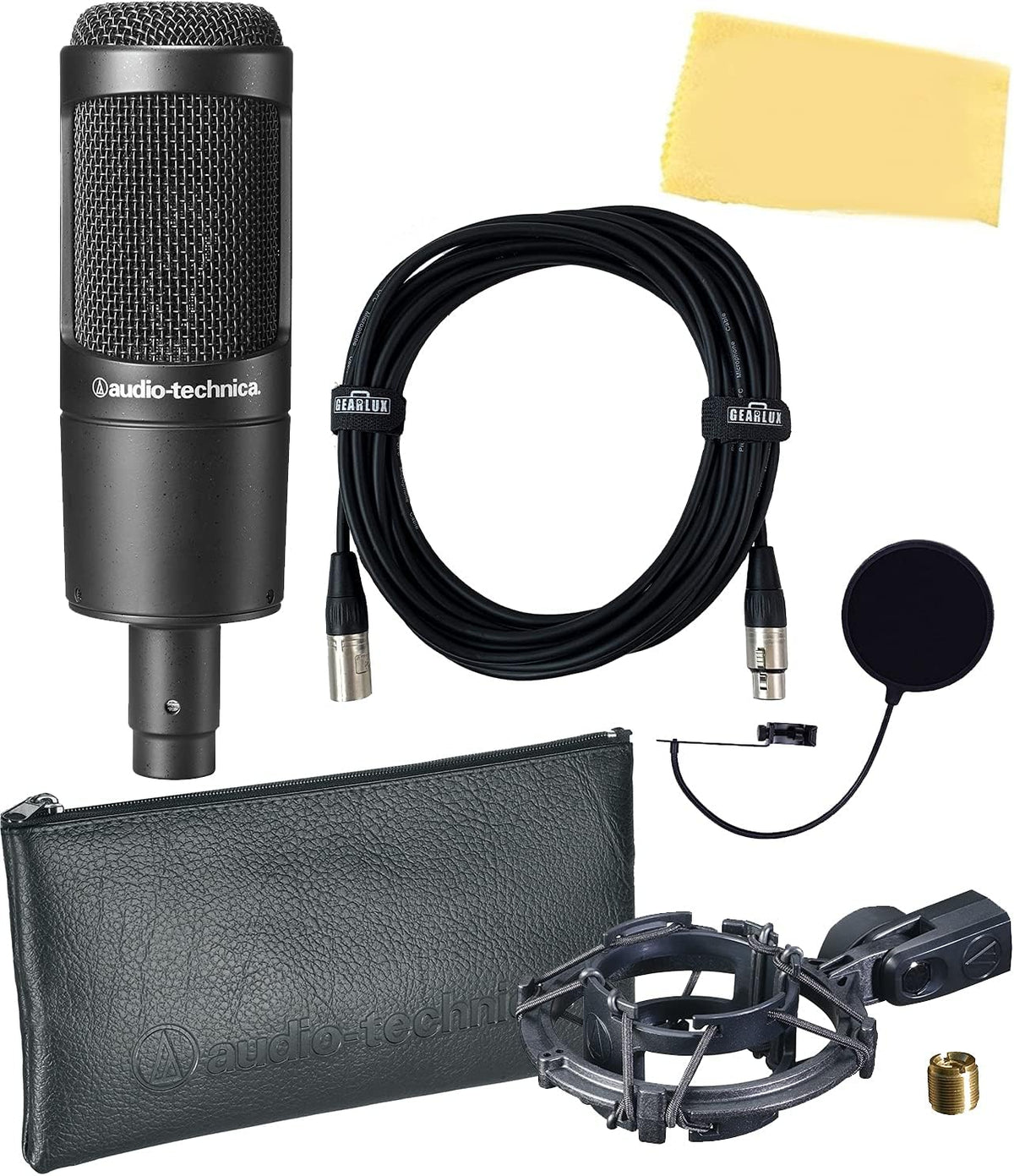 Multi-Pattern Condenser Microphone with Pop Filter and XLR Cable G150313