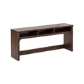Walnut 53-inch Wood Desk Hutch A368