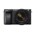 Black Compact APS-C Mirrorless Camera with 16-50mm Lens Q875566
